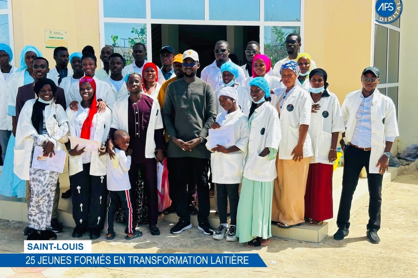 Saint-Louis : 25 jeunes formés en transformation laitière 