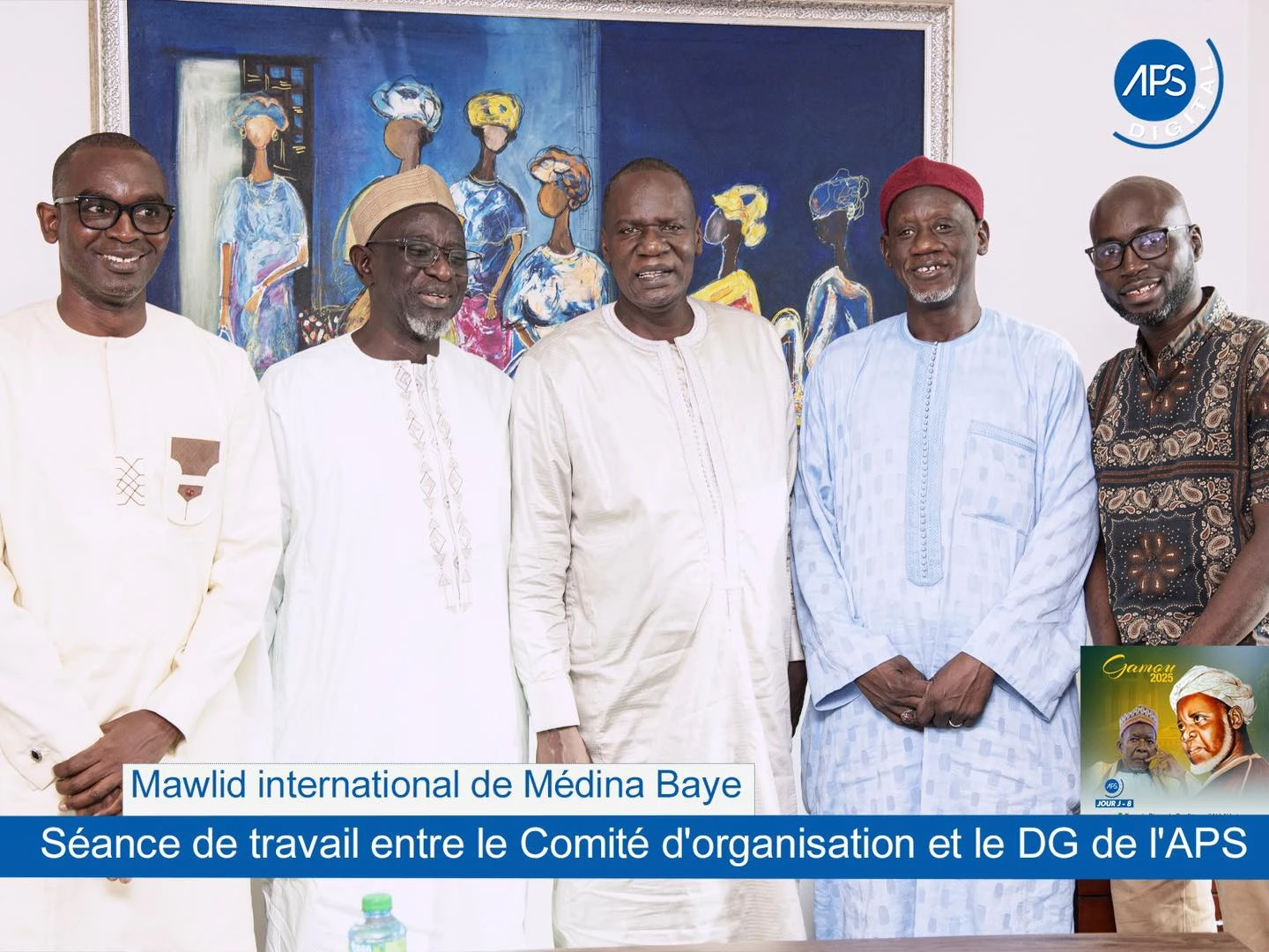Mawlid international de Médina Baye : Séance de travail entre le Comité d'organisation et le DG de l'APS