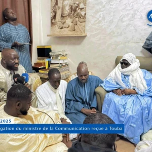 Magal 2025 : La délégation du ministre de la Communication reçue à Touba 