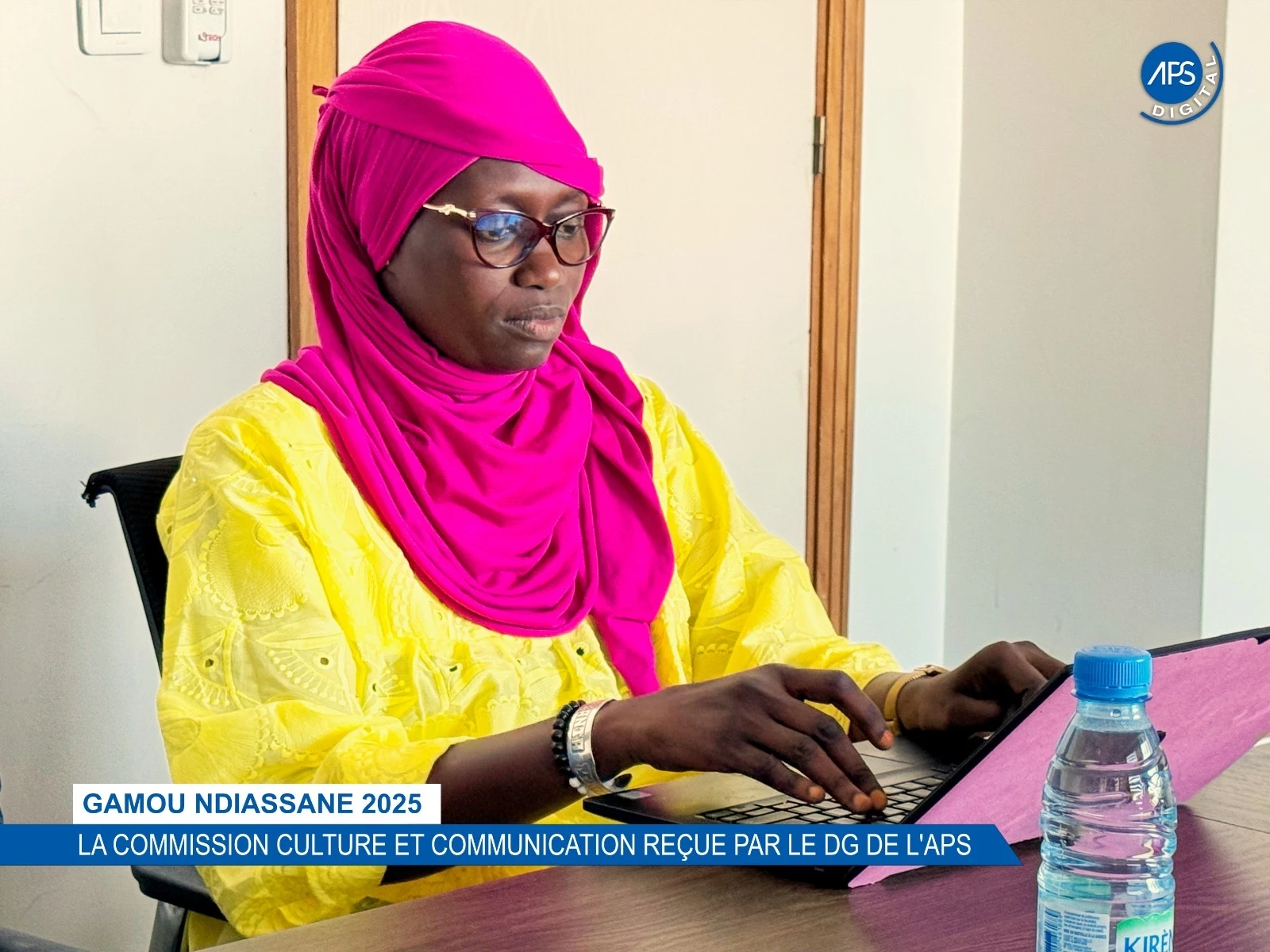 Gamou Ndiassane 2025 : La commission culture et communication reçue par la DG de l'APS