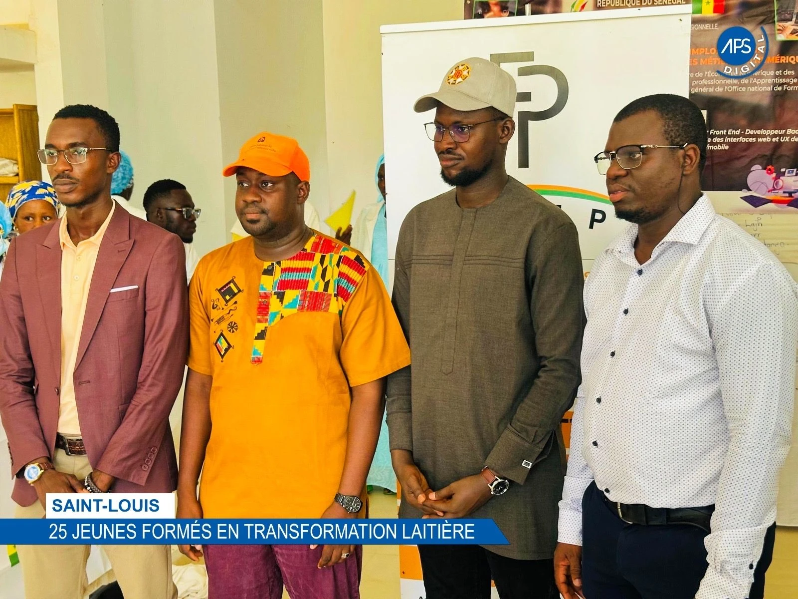 Saint-Louis : 25 jeunes formés en transformation laitière 