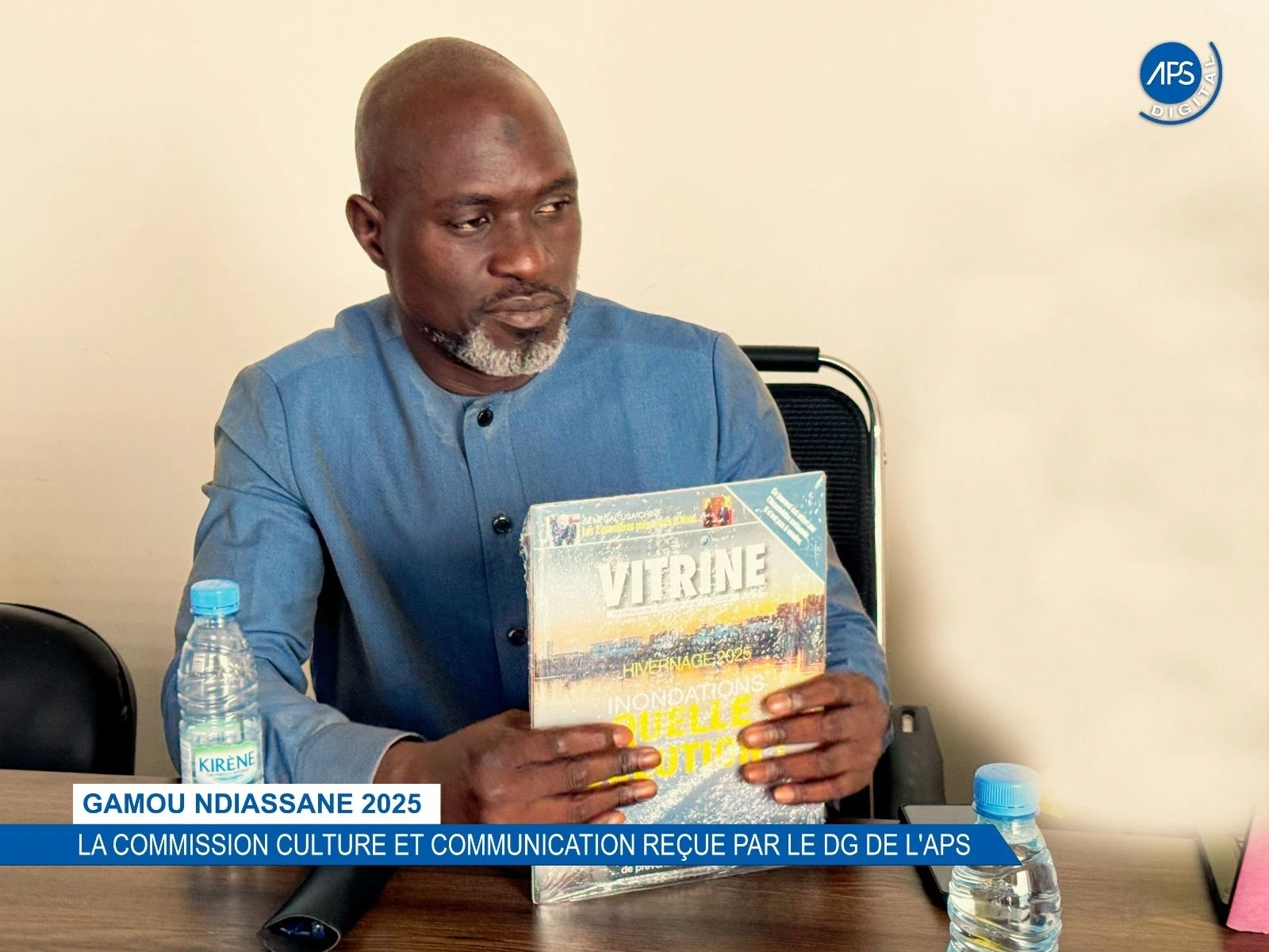 Gamou Ndiassane 2025 : La commission culture et communication reçue par la DG de l'APS