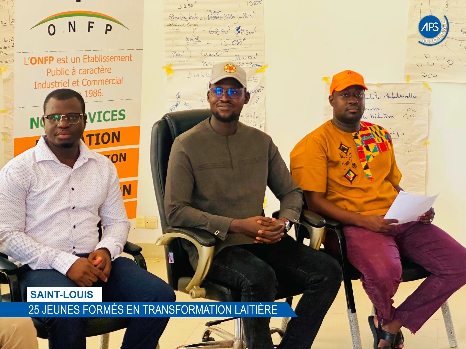 Saint-Louis : 25 jeunes formés en transformation laitière 