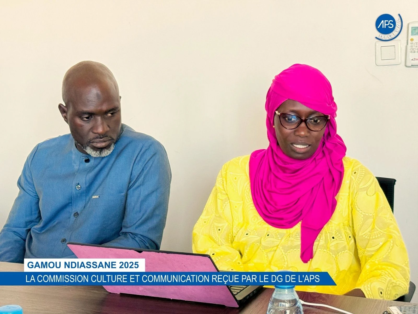 Gamou Ndiassane 2025 : La commission culture et communication reçue par la DG de l'APS