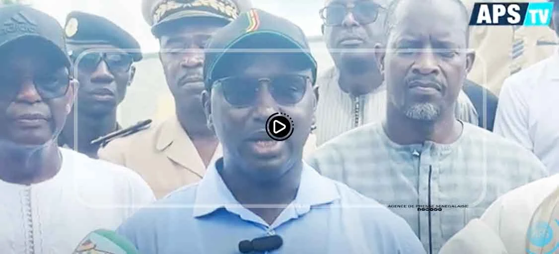 Cheikh Tidiane Dièye visite les ouvrages d’assainissement de Daara Halaybé