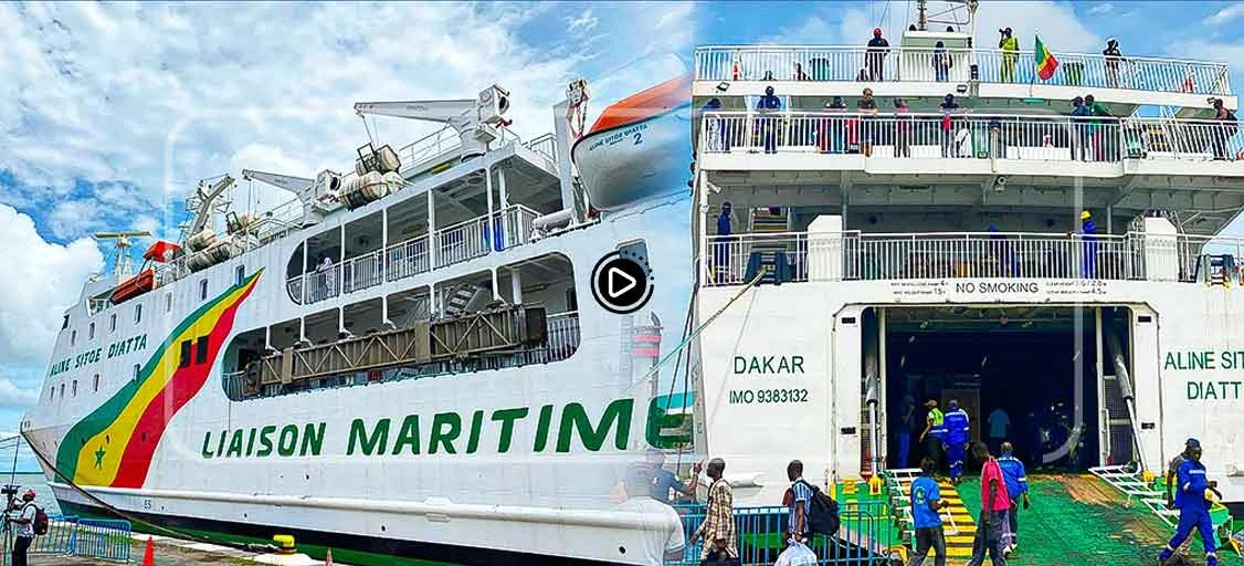 Liaison maritime Dakar-Ziguinchor : le navire Aline Sitoë Diatta reprend ses rotations (cheffe)