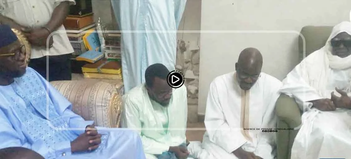 Magal de Touba : Malick Ndiaye reçu par le Khalife général des mourides