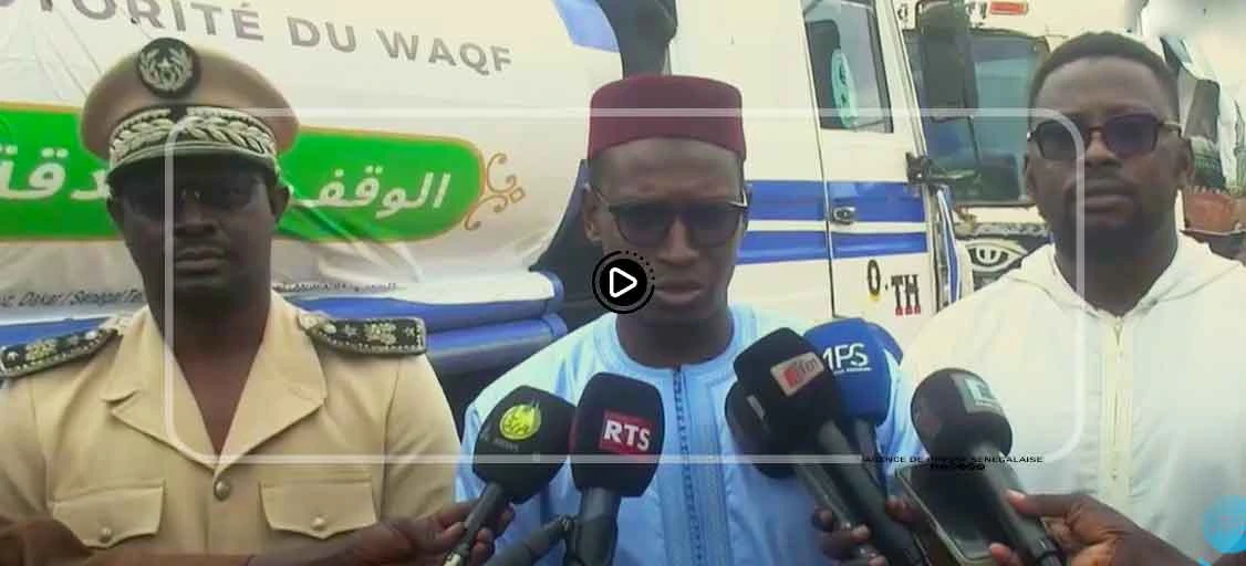 Magal de Touba : la Haute autorité du waqf remet cinq camions-citernes et du carburant