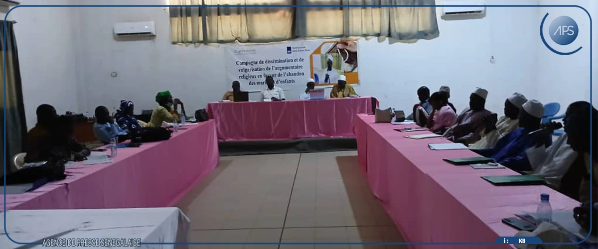 Matam : un argumentaire religieux en faveur de l'abandon du mariage d'enfants présenté aux religieux
