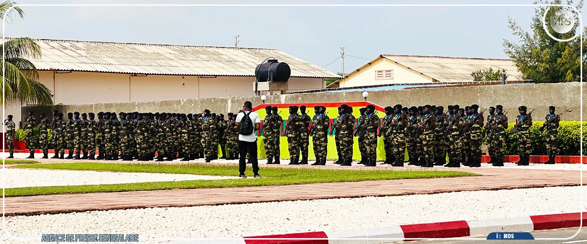 Dakar-Bango : le drapeau présenté à 1803 nouvelles recrues