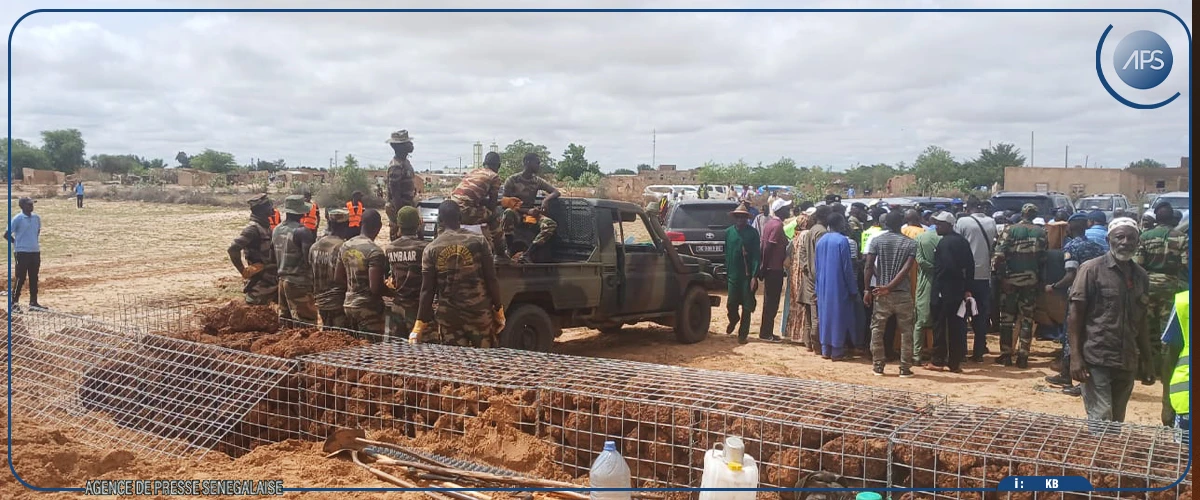 Inondations : une digue de protection en cours de construction pour atténuer la vitesse de l’eau des deux rivières qui ceinturent Thilogne (ministre)