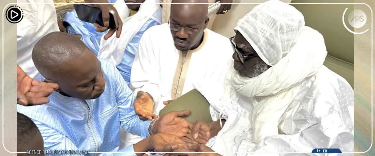 Magal de Touba : le directeur général de l’APS reçu par le Khalife général des mourides  ‎