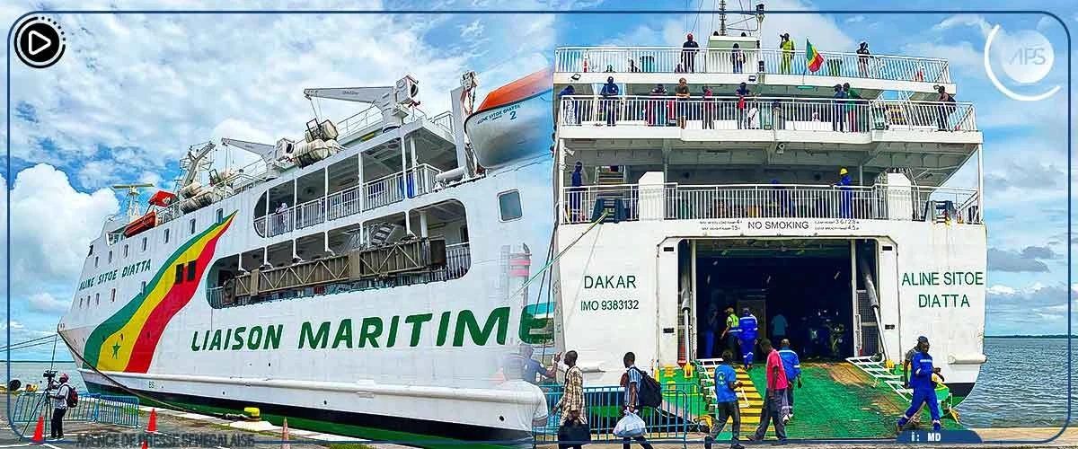 Liaison maritime Dakar-Ziguinchor : le navire Aline Sitoë Diatta reprend ses rotations (responsable)