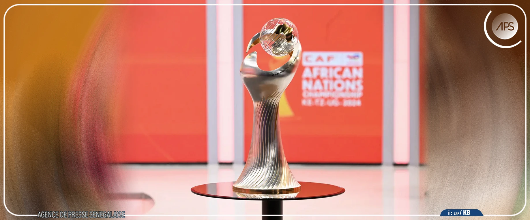 CHAN 2024 : la CAF devoile le nouveau design du trophée de la compétition