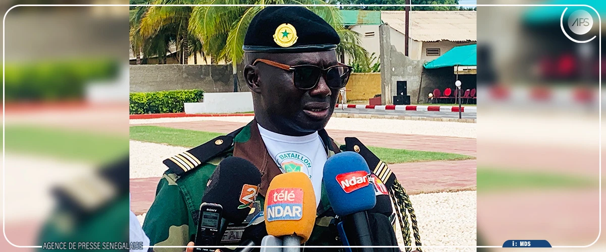 Dakar-Bango : le drapeau présenté à 1803 nouvelles recrues