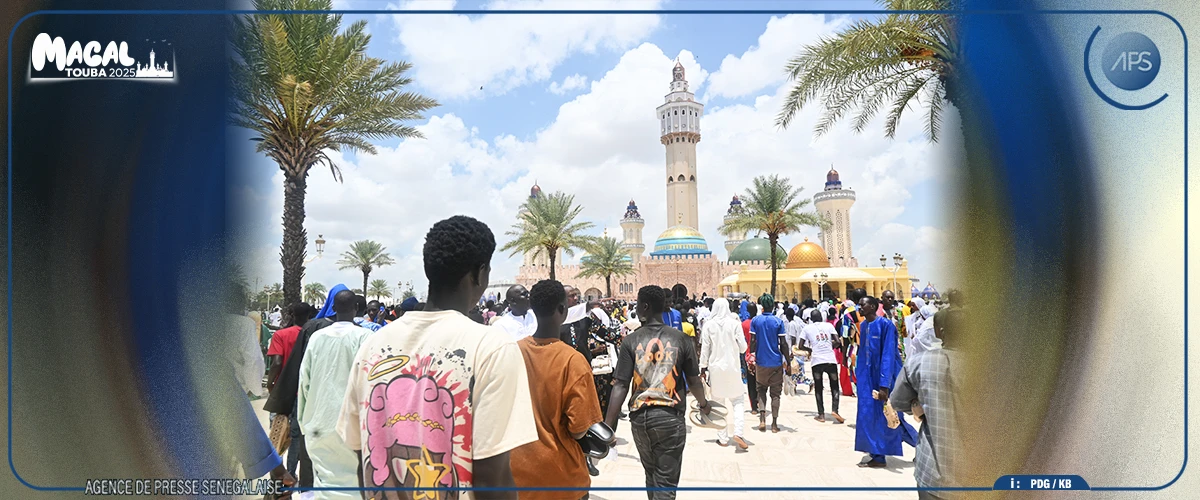 A Touba, la ferveur religieuse enveloppe la cité religieuse ‎