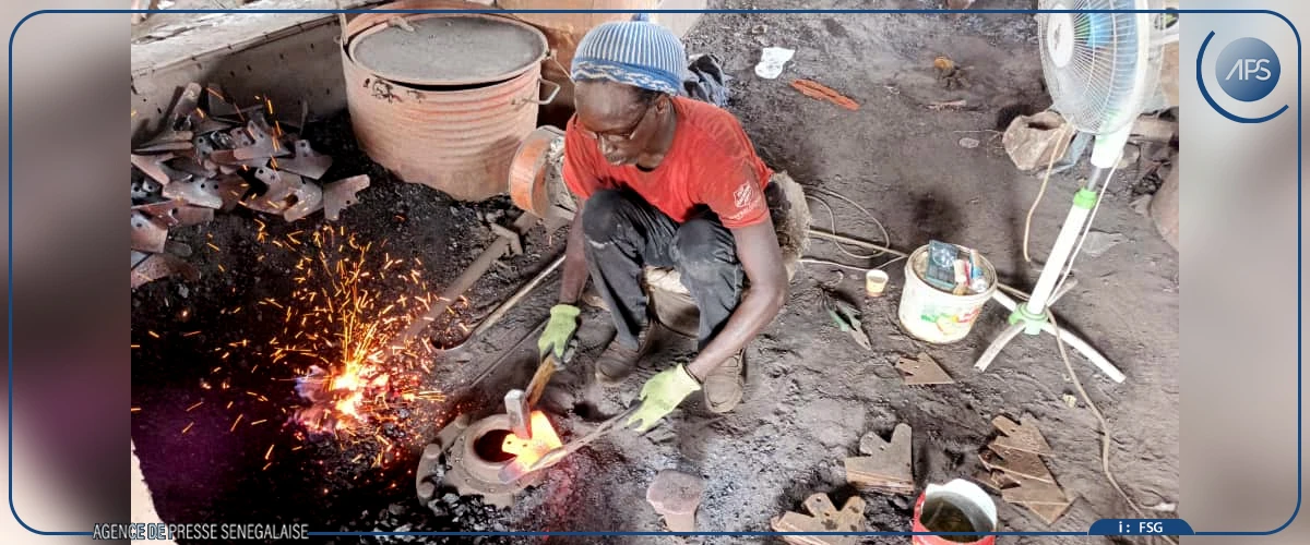Les métiers de la forge se cherchent un souffle de modernité à Kaffrine