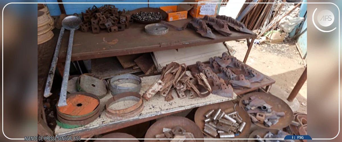 Les métiers de la forge se cherchent un souffle de modernité à Kaffrine