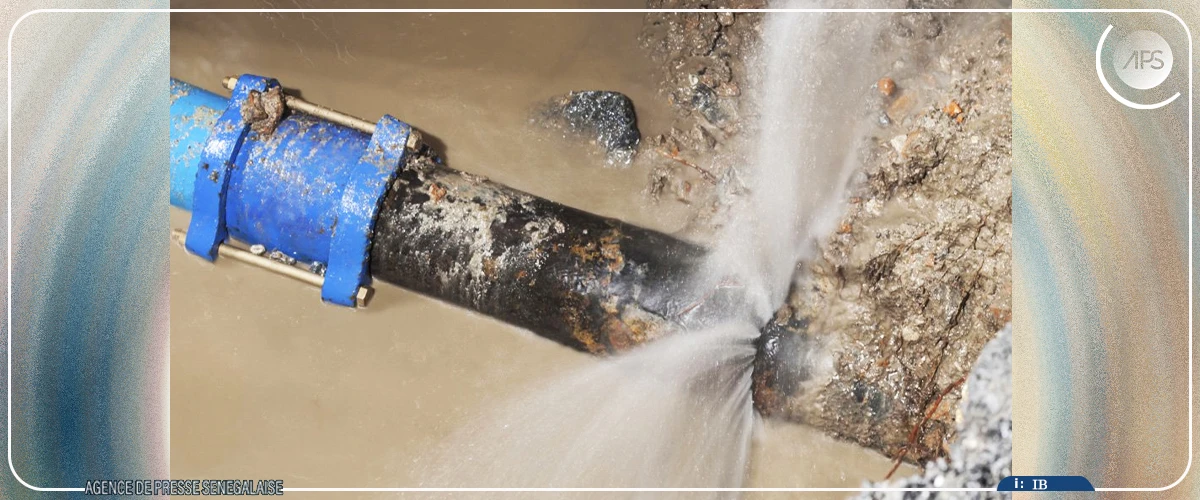 Diourbel : plusieurs quartiers privés d’eau à cause d’une fuite de canalisation