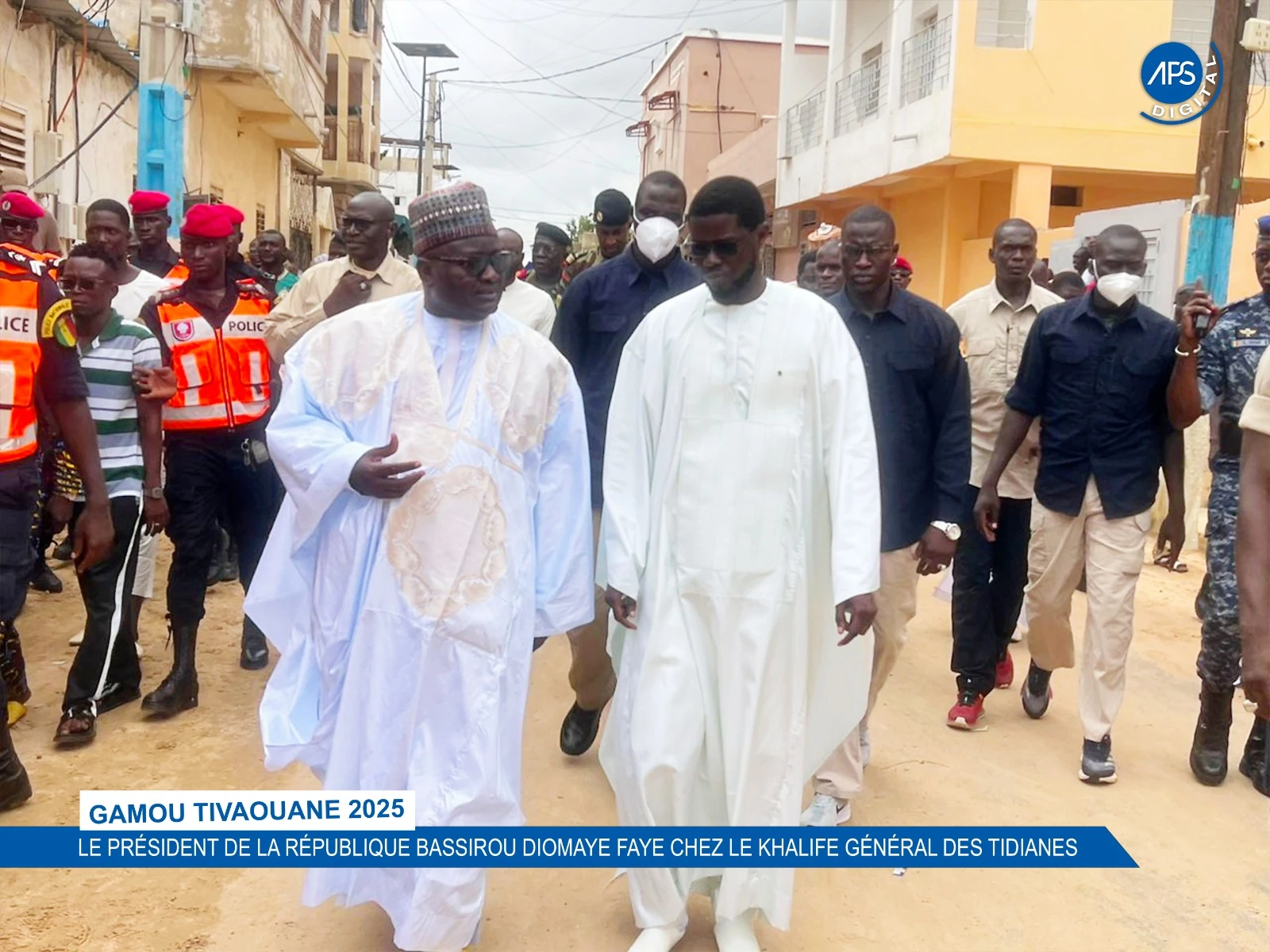 Gamou Tivaouane 2025 : Le président de la République Bassirou Diomaye Faye chez le Khalife Général des Tidianes