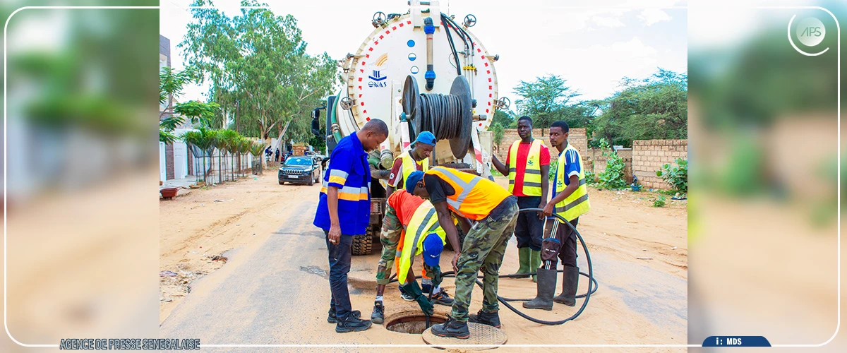 Louga : l'ONAS rassure sur le bon fonctionnement des ouvrages d'assainissement