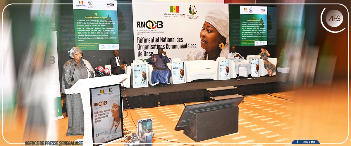 Le RN/OCB, un instrument stratégique de planification des politiques publiques, selon Maïmouna Dièye