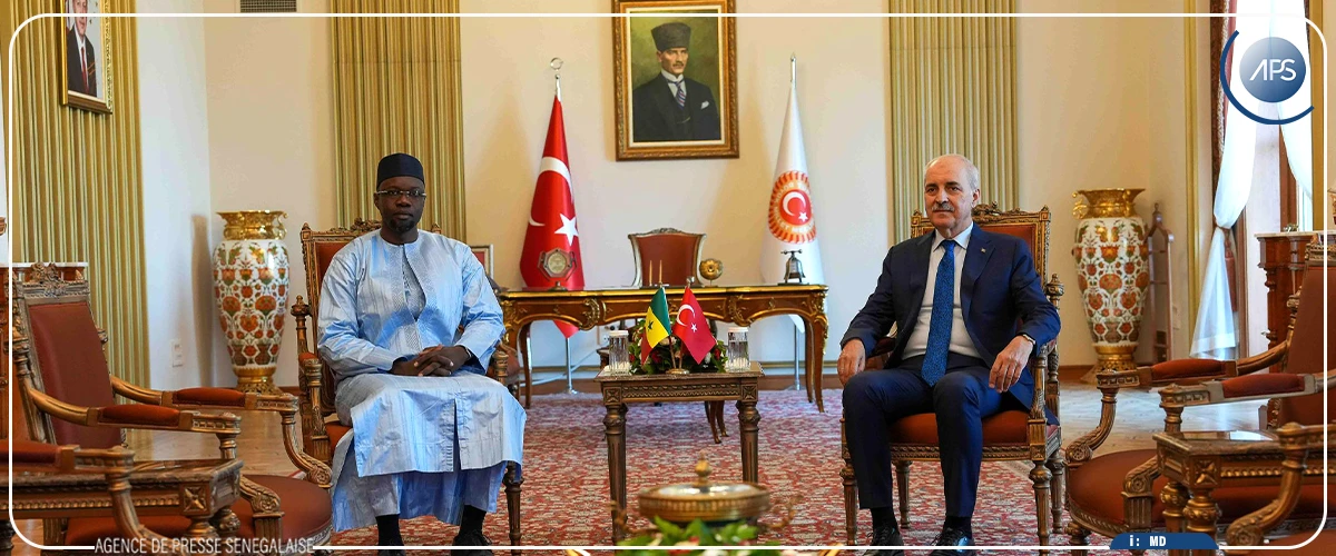 La Turquie est une source d’inspiration pour certains pays, dont le Sénégal, selon Ousmane Sonko