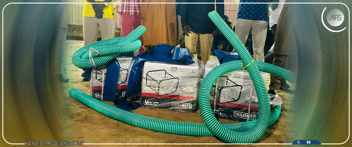 Richard-Toll: des motopompes offerts aux acteurs du mouvement Navétanes