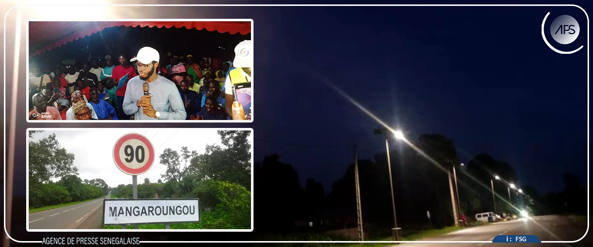 Sédhiou : la commune de Mangaroungou raccordée au réseau électrique
