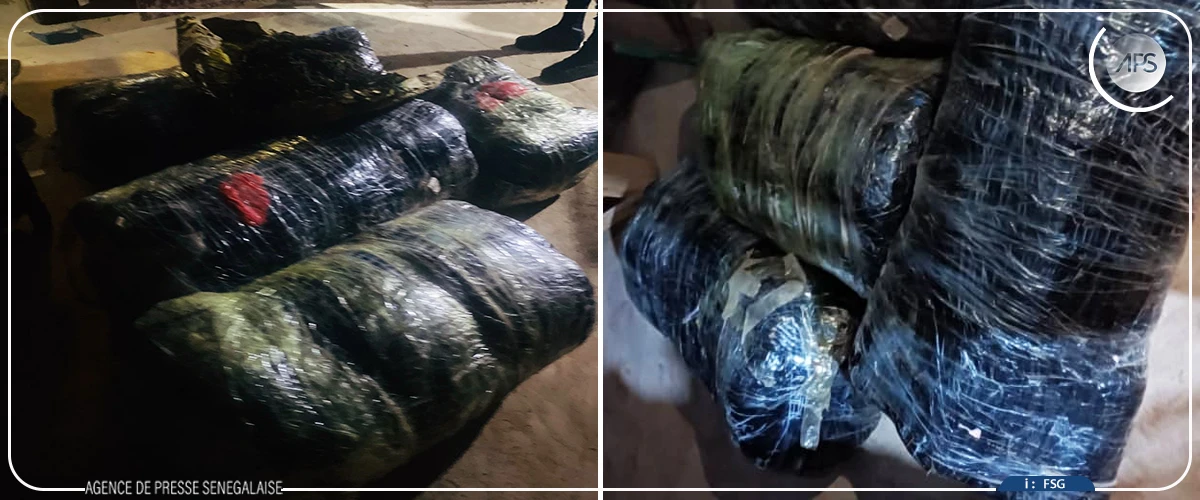 Kafountine : saisie de 153 kilogrammes de chanvre indien