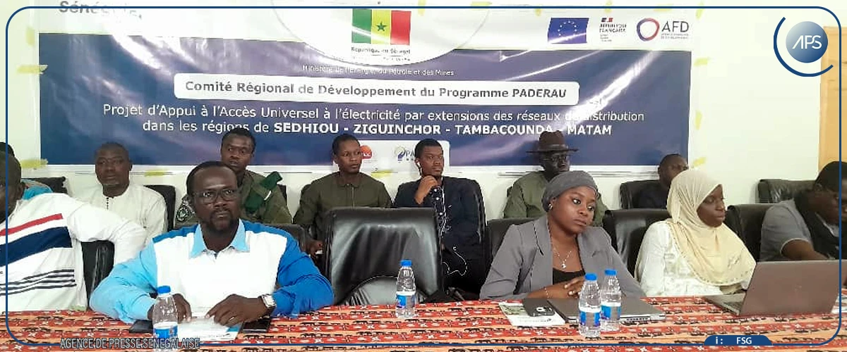 Sédhiou : un programme de 13 milliards francs CFA pour électrifier 190 villages