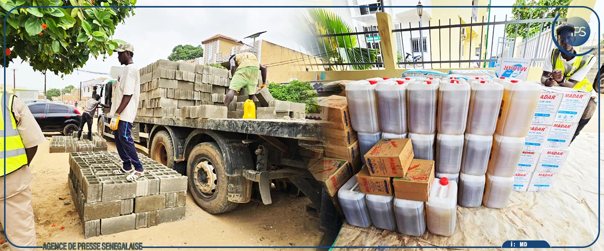 A Thiès, des quartiers inondés sortent petit à petit la tête de l'eau