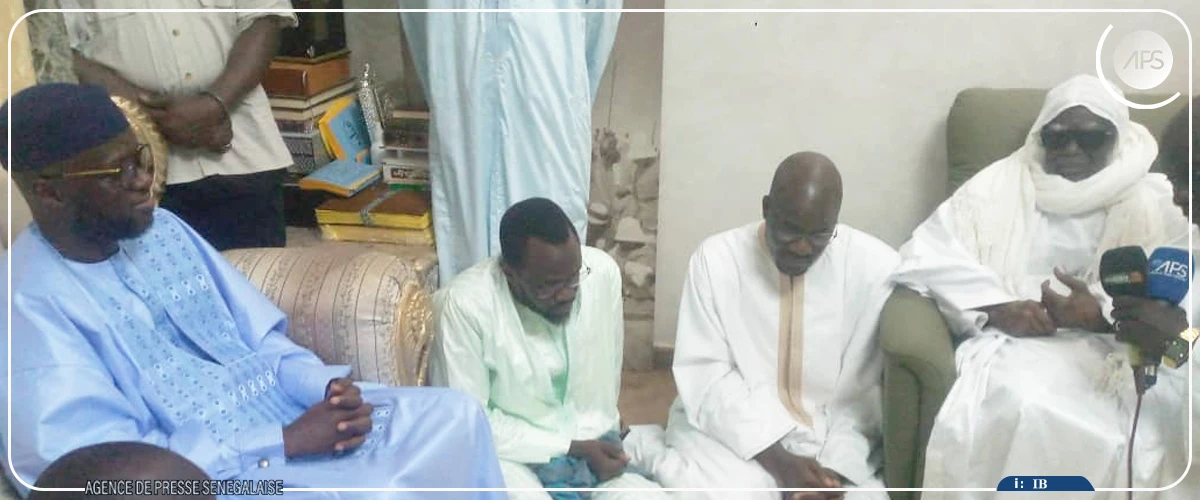 Magal de Touba : le président de l'Assemblée nationale reçu par le Khalife général des mourides