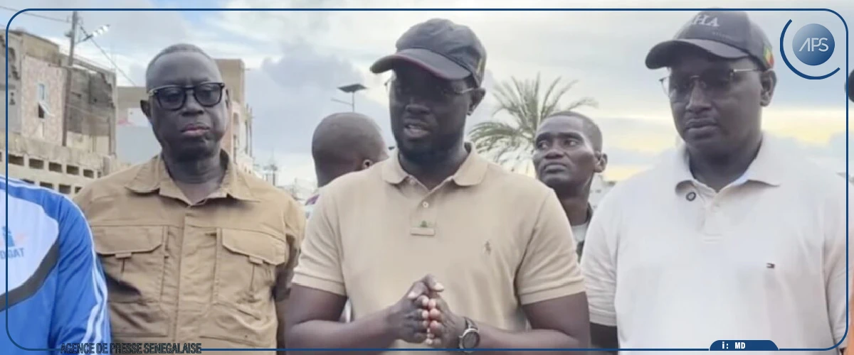 Inondations : à Thiaroye-sur-Mer, le président de la République annonce des ‘’mesures urgentes’’ visant à soulager les sinistrés