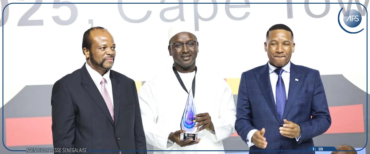 Le "Presidential global water changemakers Award 2025" décerné à Bassirou Diomaye Faye