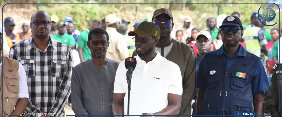 Le président Faye appelle à faire du challenge “un million d’arbres, en 48 heures” un succès collectif