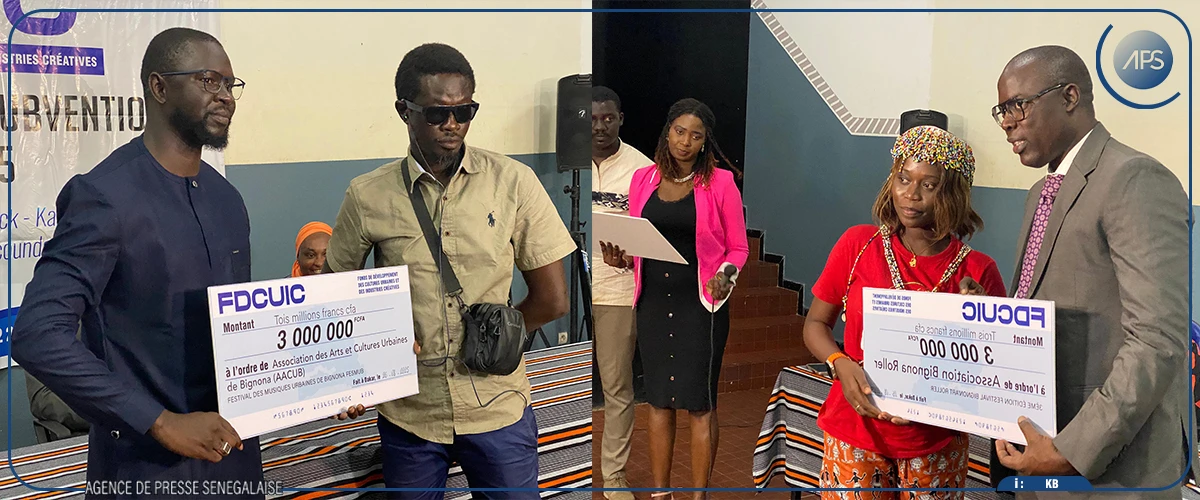 Cultures urbaines : une subvention de 52 millions de francs CFA pour 26 projets présentés par des promoteurs culturels du Sud