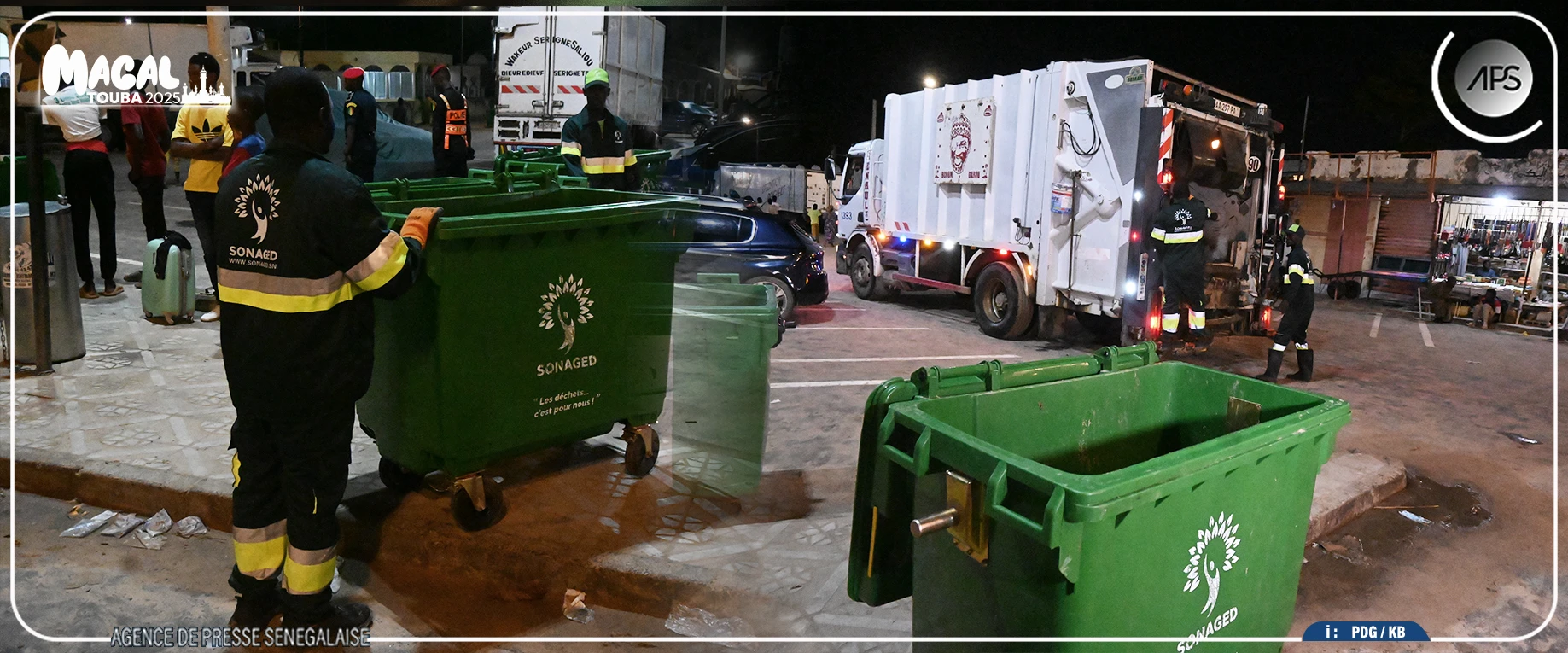 Grand Magal : la SONAGED déploie un dispositif renforcé de 398 agents à Mbacké et Touba