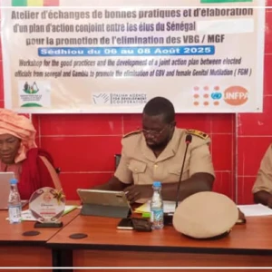 Sédhiou : une ''synergie régionale'' attendue pour réduire les VBG