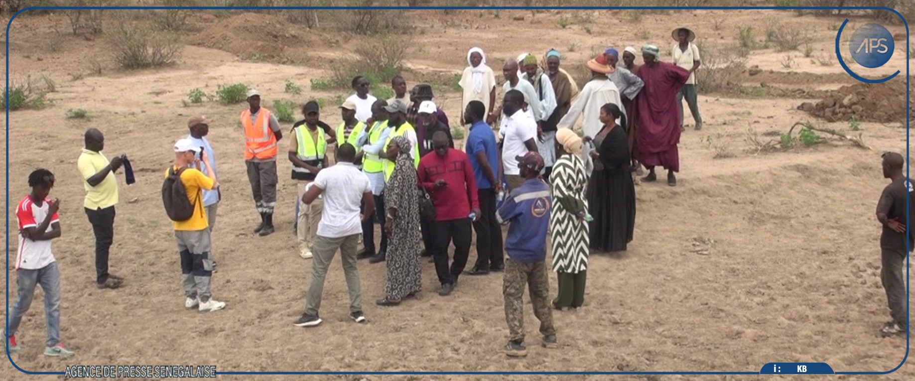 Thiès : Babacar Diop lance les travaux de curage et d'agrandissement d'un bassin de rétention d'eau pluviale