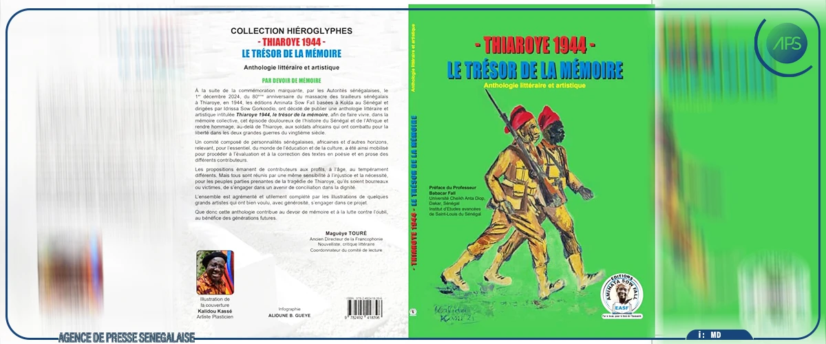 Parution d’une anthologie littéraire et artistique sur le massacre de ''Thiaroye 44''