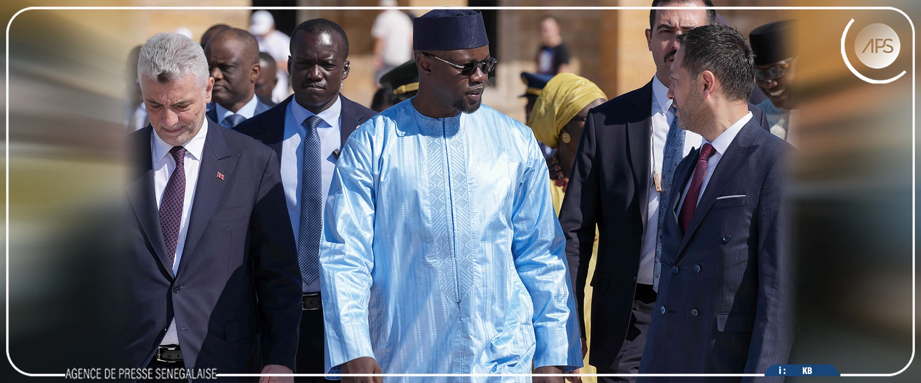 Ousmane Sonko se recueille au mausolée d’Atatürk, ‘’symbole de liberté et de progrès’’