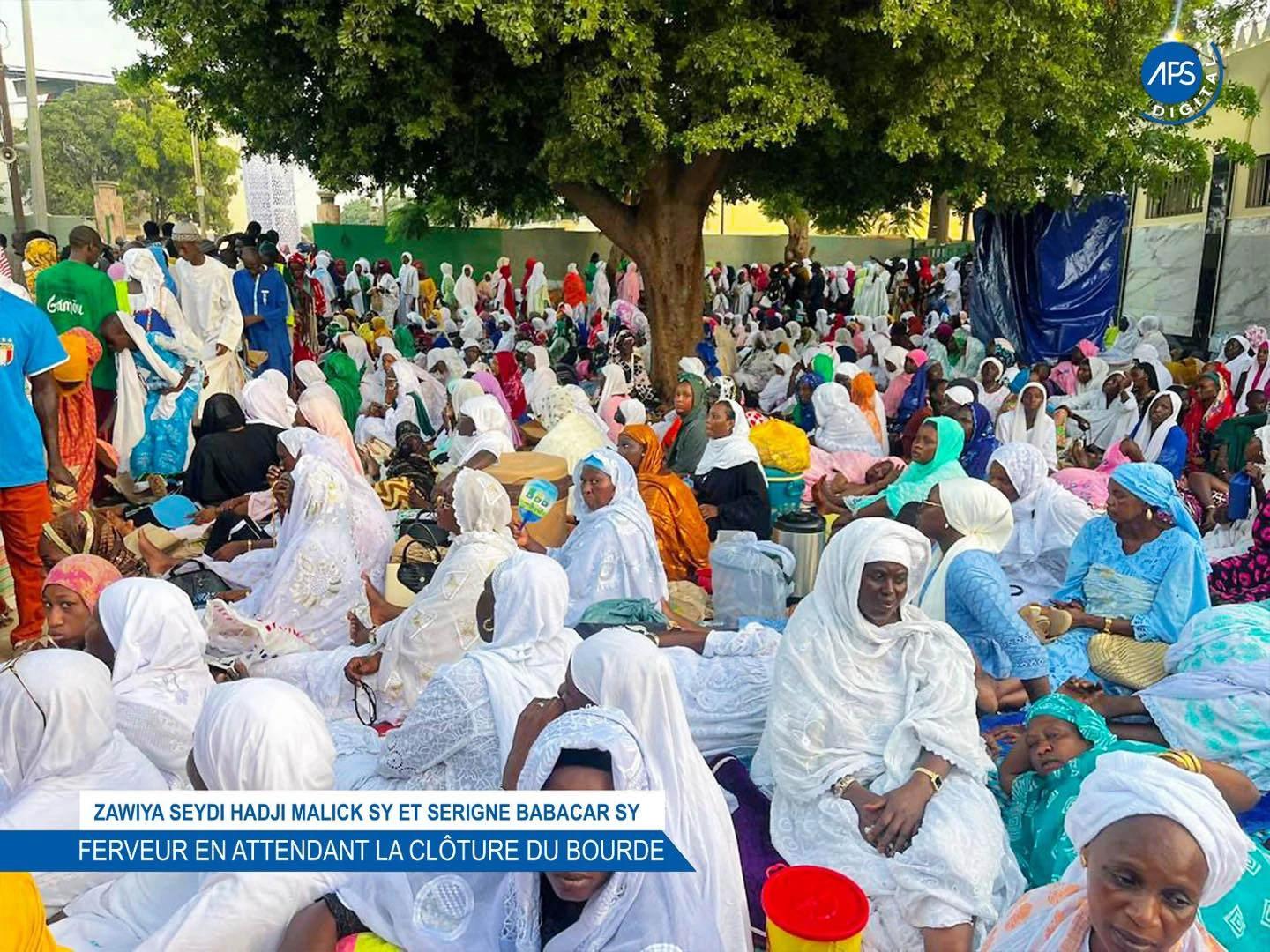 Zawiya Seydina Hadji Malick Sy et Serigne Babacar Sy : Ferveur en attendant la clôture du bourde