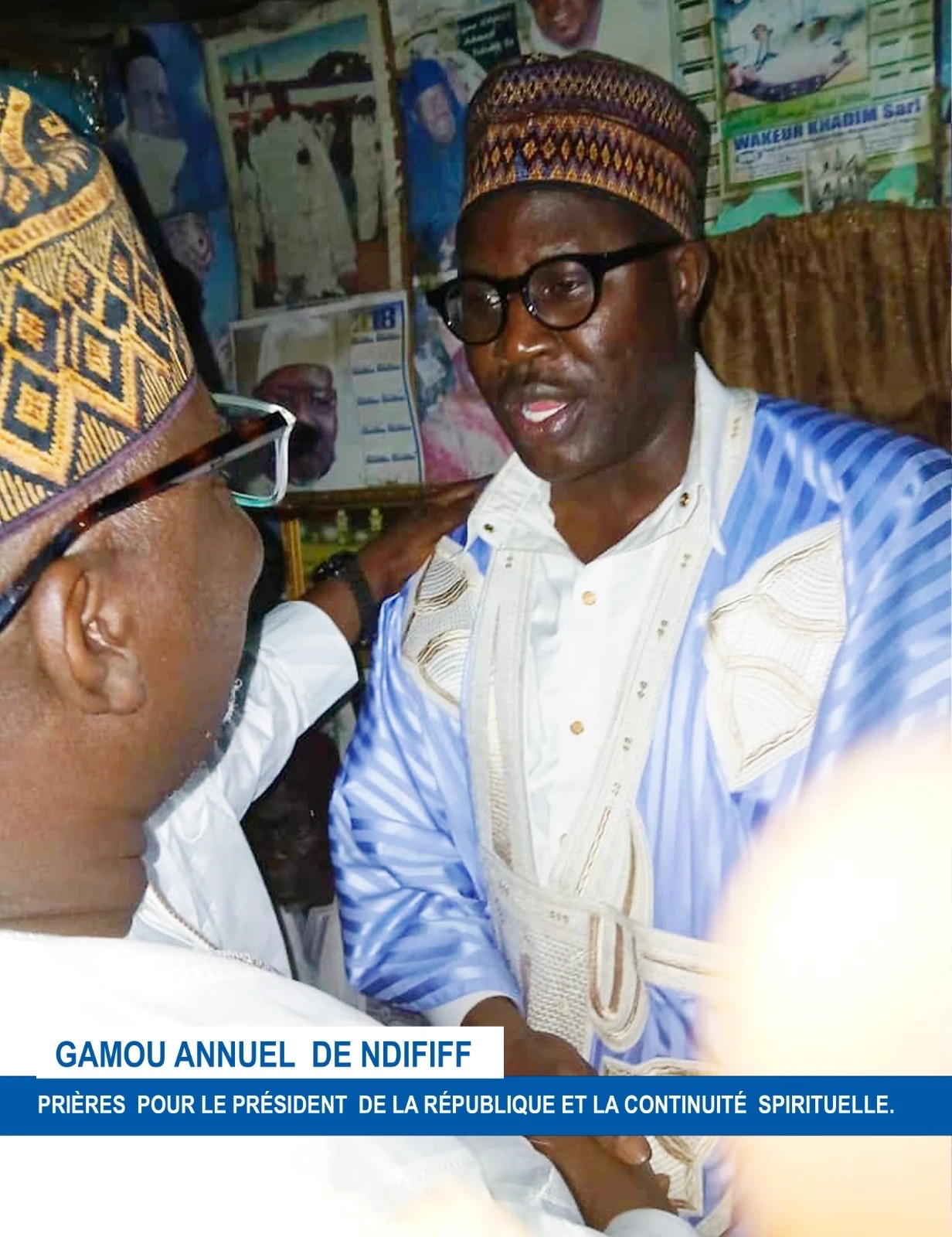 Gamou Annuel de Ndififf : Prières pour le président de la république et la continuité spirituelle  