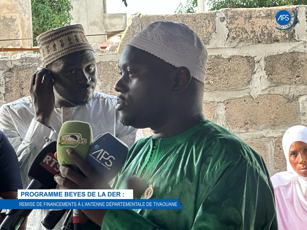Programme Beyes de la DER : Remise de financements à l'antenne départementale de Thiès