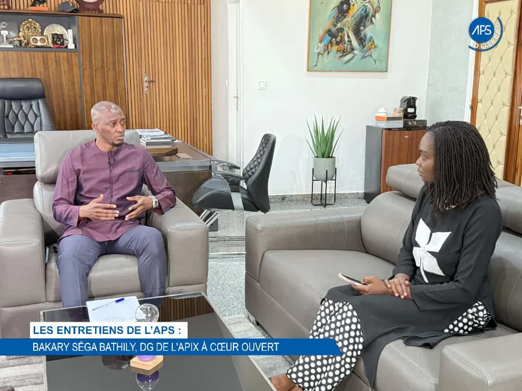 Les entretiens de l'APS : Bakary Séga Bathily, DG de l'APIX à cœur ouvert