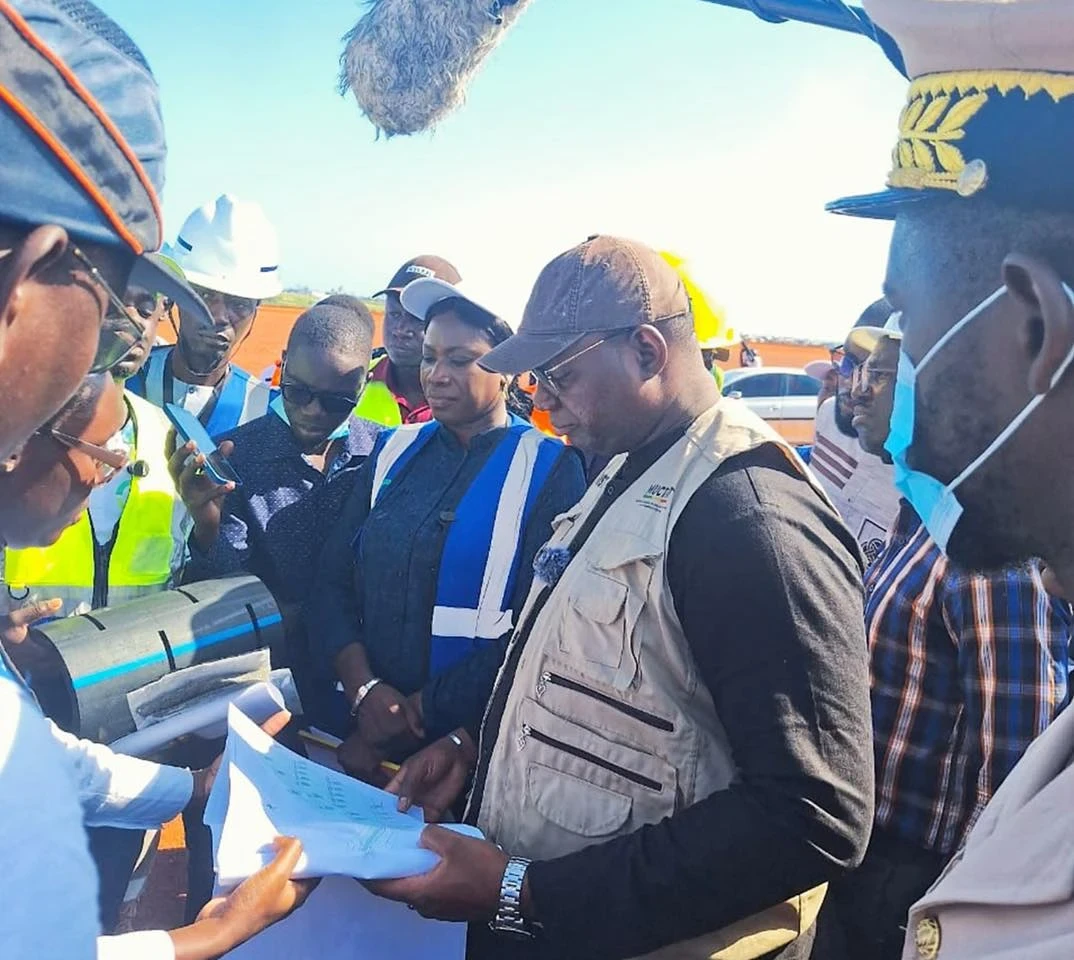 Le ministre Moussa Balla Fofana en immersion sur le site de Mbeubeuss