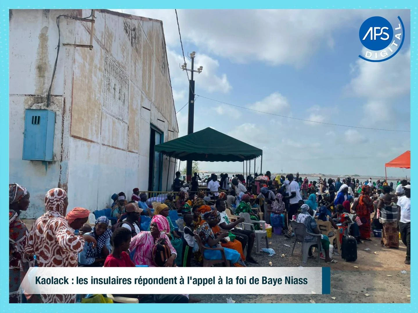 Kaolack : les insulaires répondent à l'appel à la foi de Baye Niass