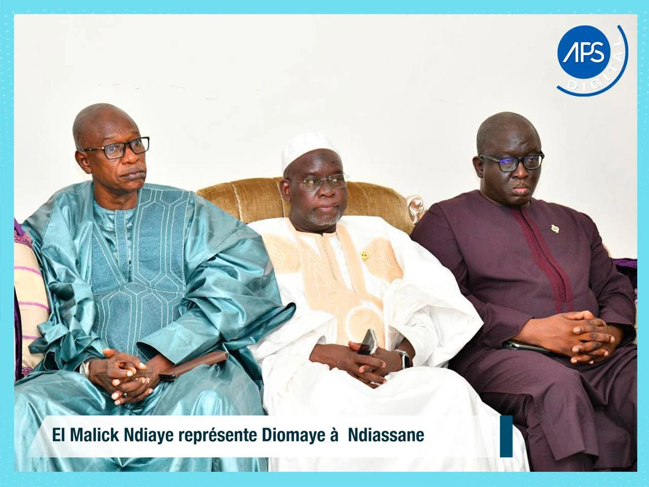 El Malick Ndiaye représente Diomaye à Ndiassane