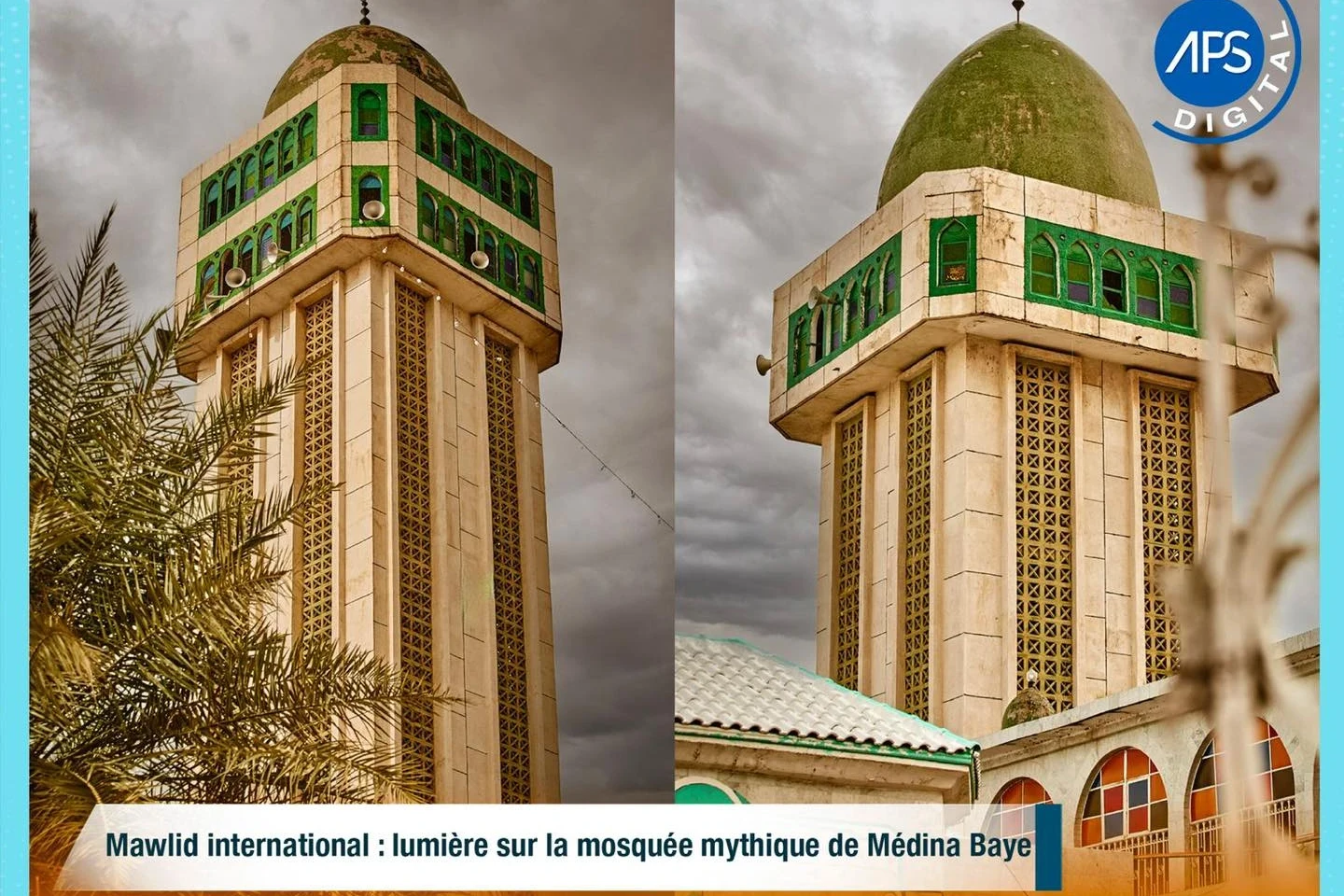 Mawlid international : lumière sur la mosquée mythique de médina Baye